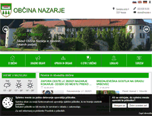 Tablet Screenshot of nazarje.si